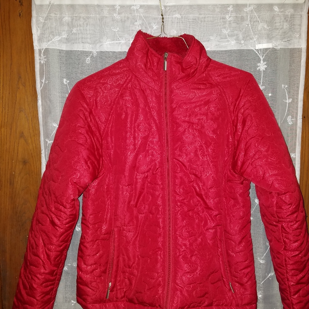 Jane Ashley Quilted Puffer Jacket Medium